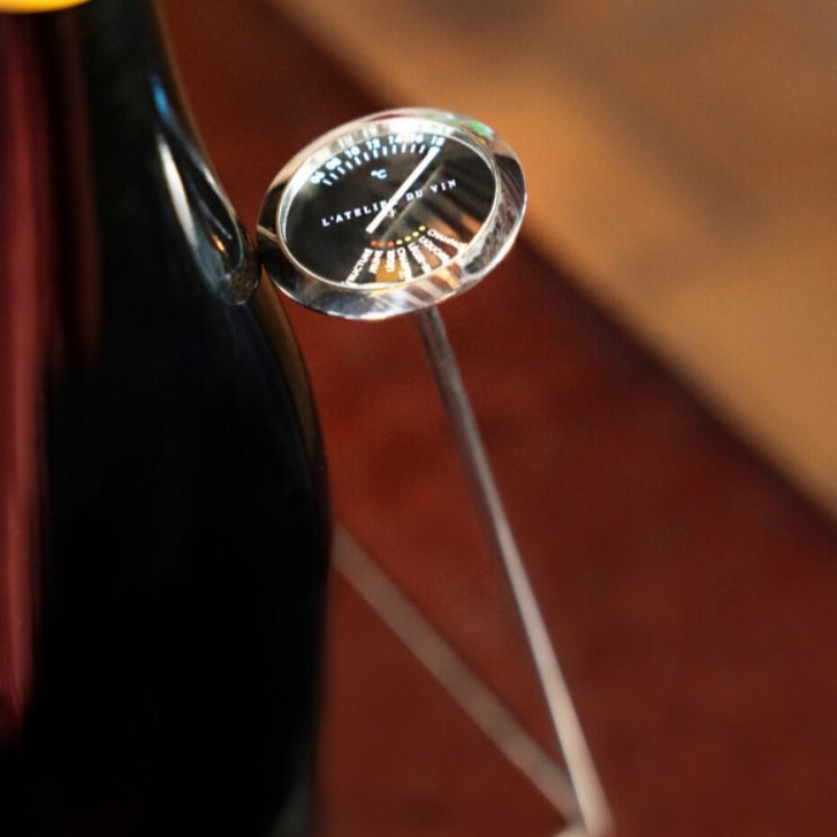 Teploměr na víno 20 cm, L'Atelier du Vin - main (2)