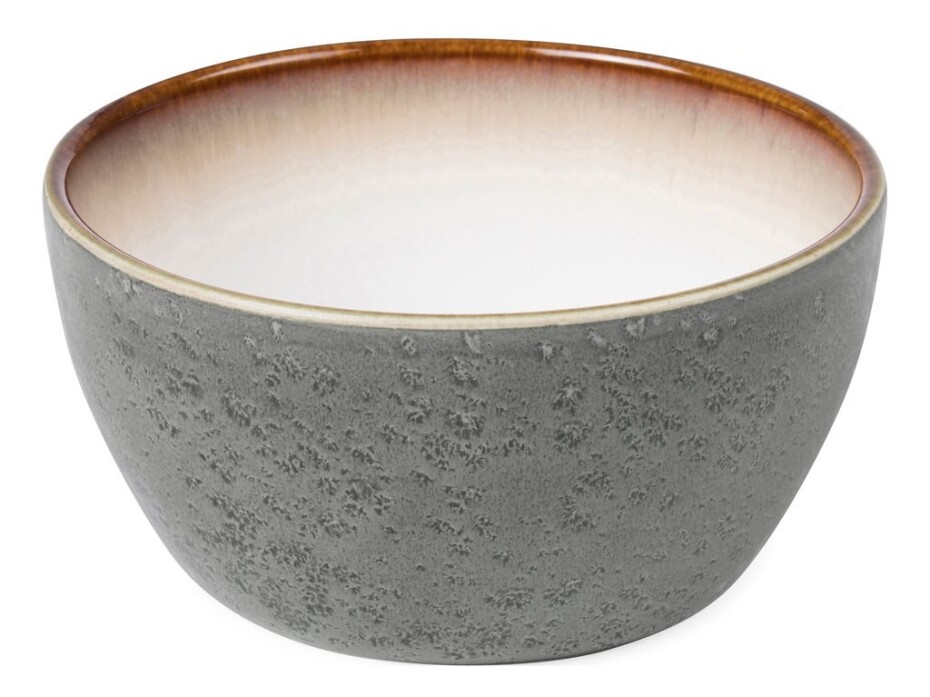 Servírovací mísa 12 cm, šedá / krémová, Bitz - main (0)