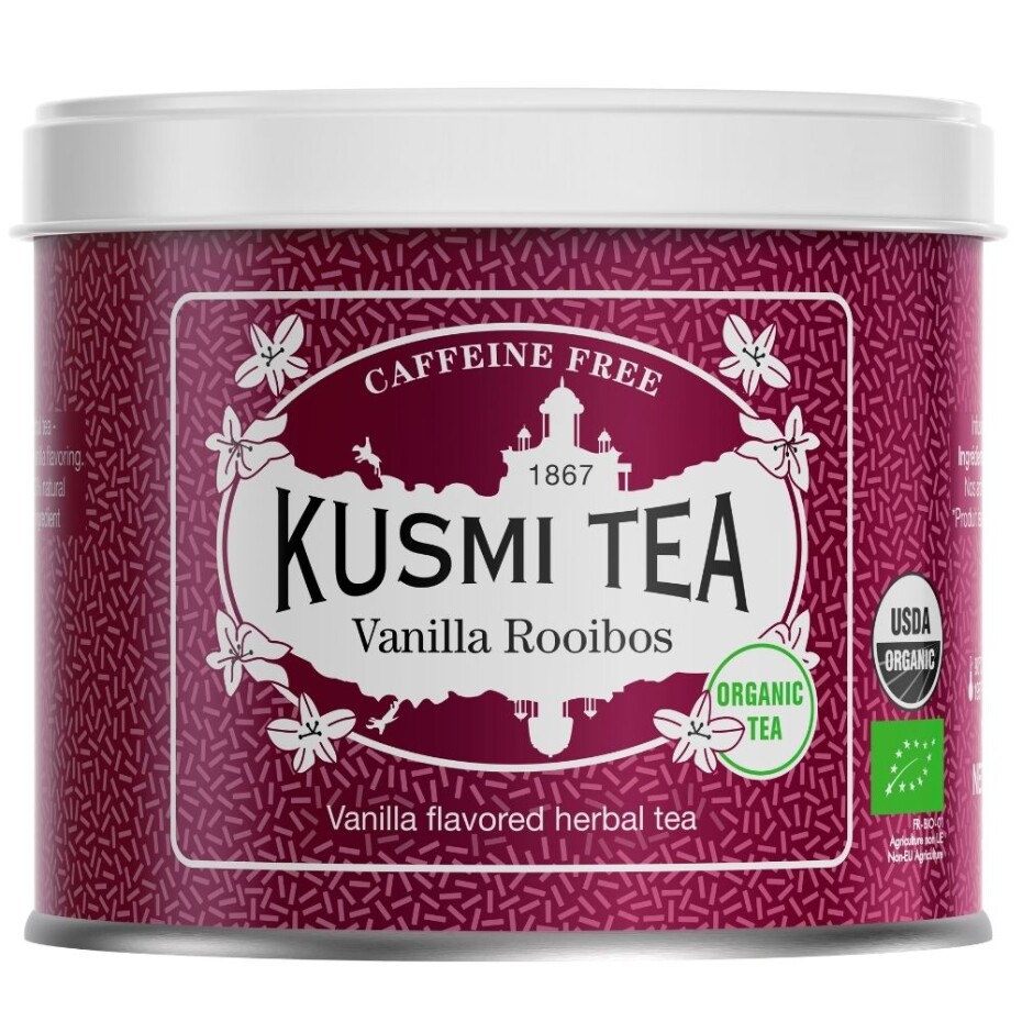 Rooibos čaj VANILLA, 100 g plechovka, Kusmi Tea - main (0)