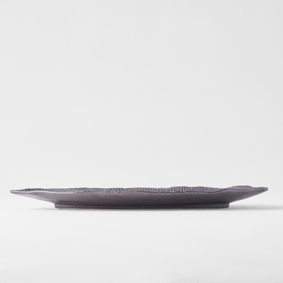 Servírovací talíř MIDORI 32,5 x 13,5 cm, zelená, keramika, MIJ - main (3)