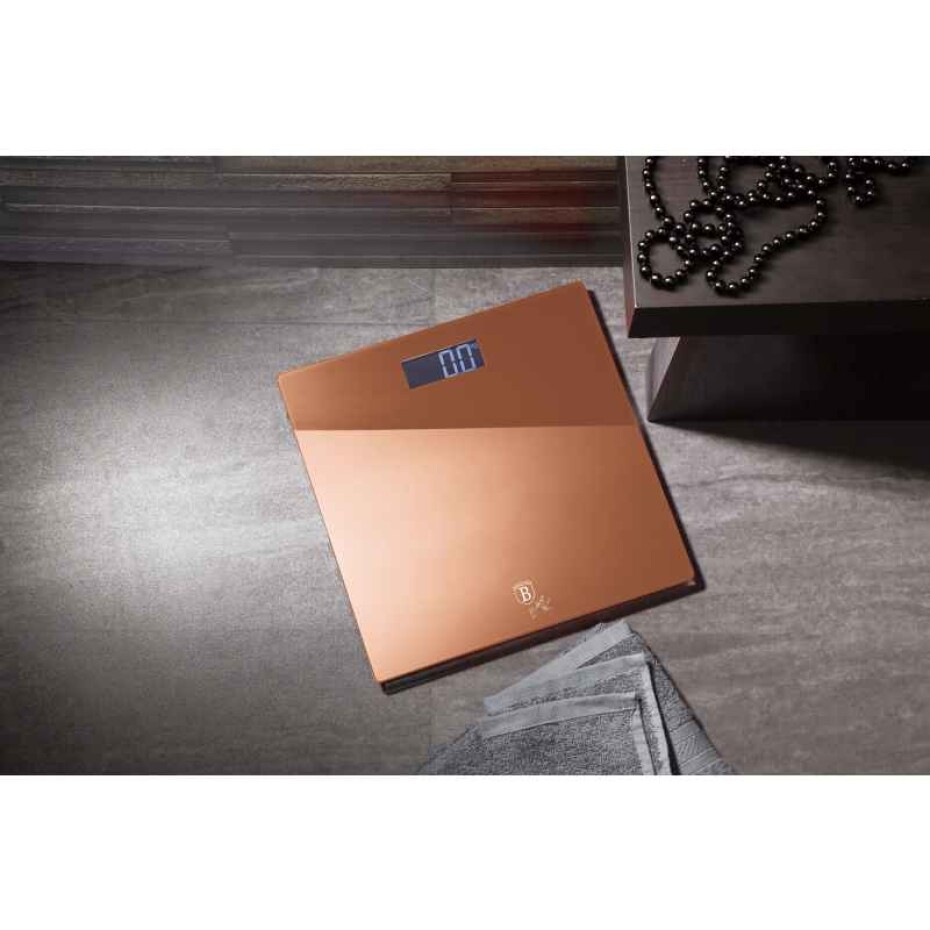 BERLINGERHAUS Digitální osobní váha 150 kg Rosegold Metallic Line BH-9353 - main (1)