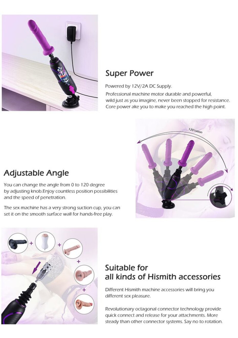 Hismith Pro Travel Mini Sex Machine - main (5)