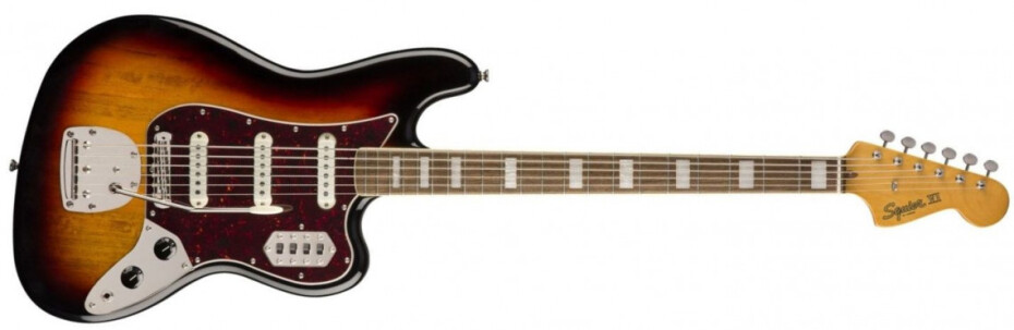 Fender Squier Classic Vibe Bass VI 3-Tone Sunburst Laurel - main (0)