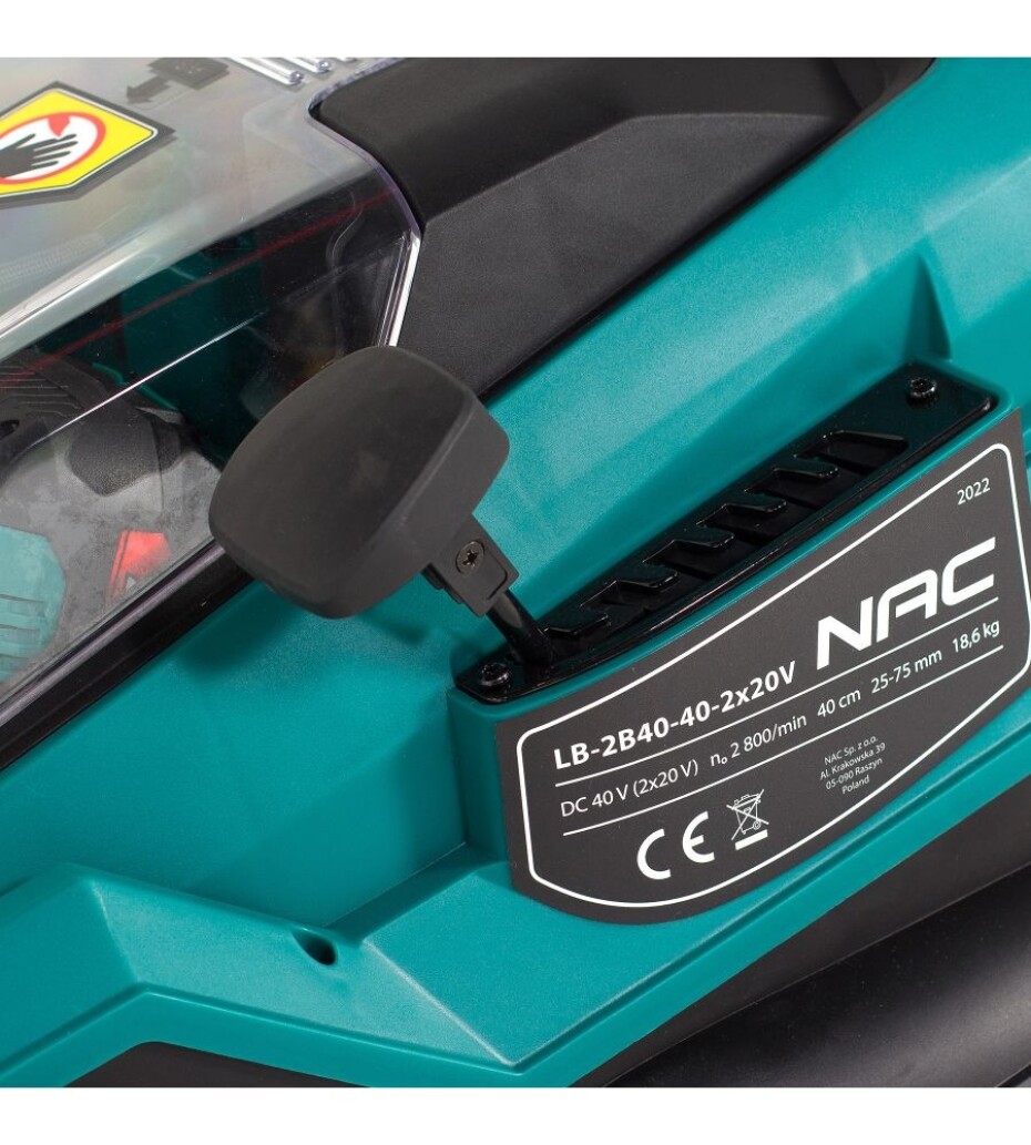 NAC Aku sekačka NAC LB-2B40-40-2x20V  6374040 - main (4)
