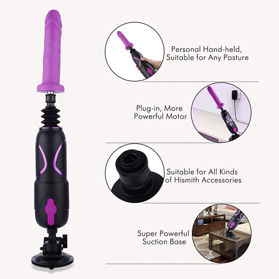 Hismith Pro Travel Mini Sex Machine - main (10)