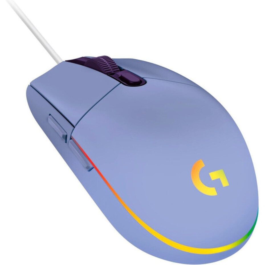 Logitech G102 herní myš fialová - main (3)