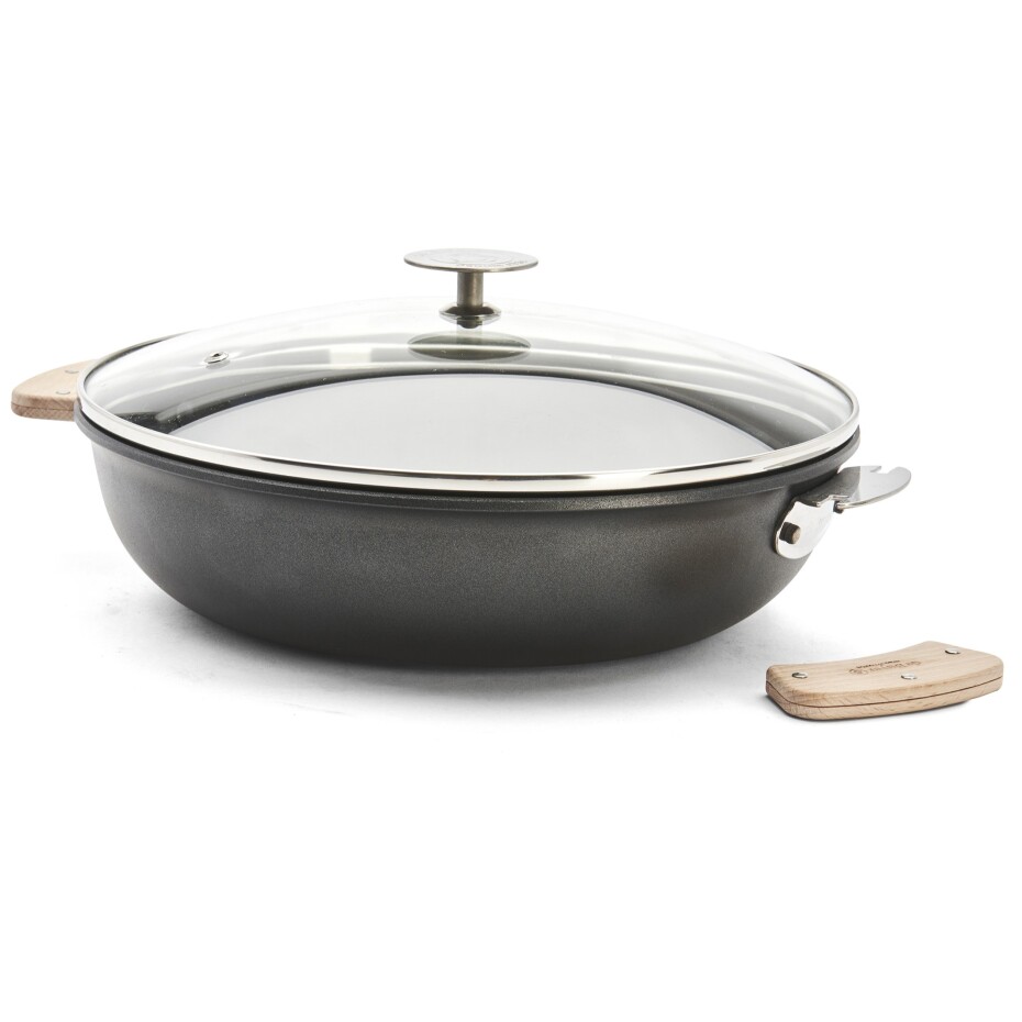 Pánev na soté CHOC EXTREME LOQY 24 cm, černá, hliník, de Buyer - main (21)