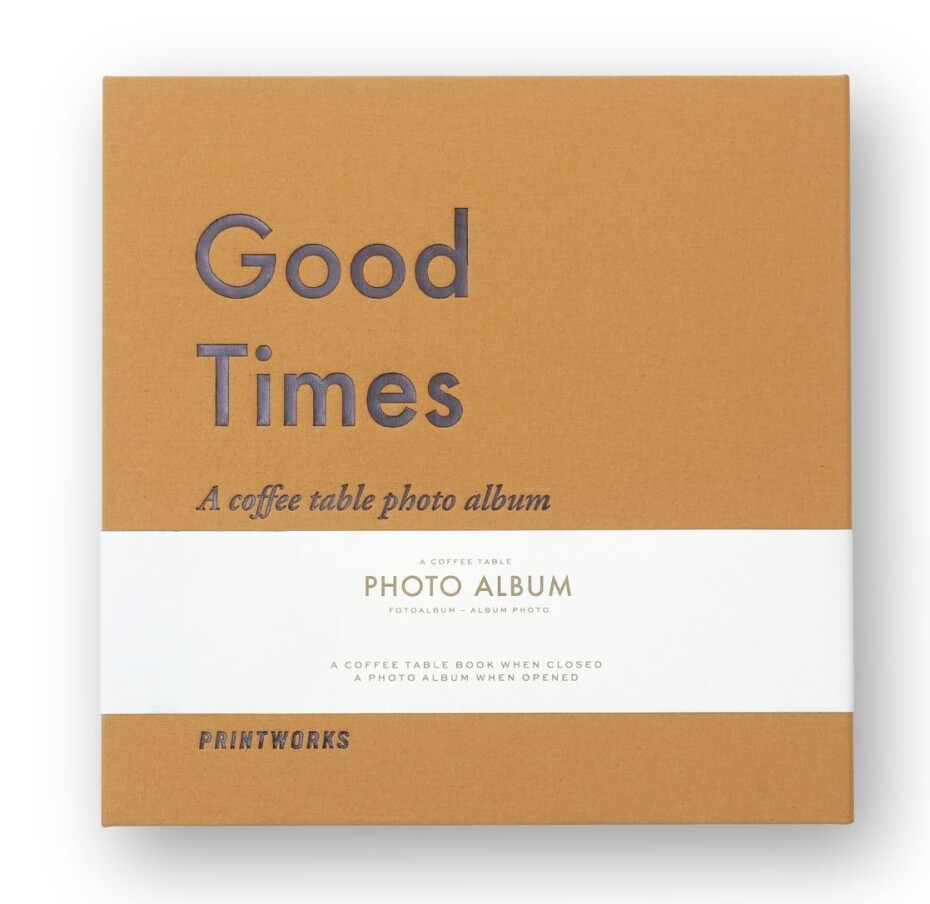 Fotoalbum GOOD TIMES S, oranžová, Printworks - main (0)