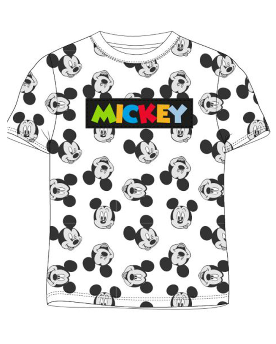 Mickey Mouse - licence Chlapecké tričko - Mickey Mouse 5202A083NI, bílá Barva: Bílá, Velikost: 128 - main (0)