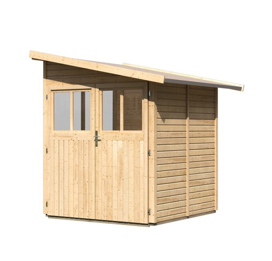 Dřevěný domek KARIBU WANDLITZ 2 (54600) natur LG3072 - main (0)
