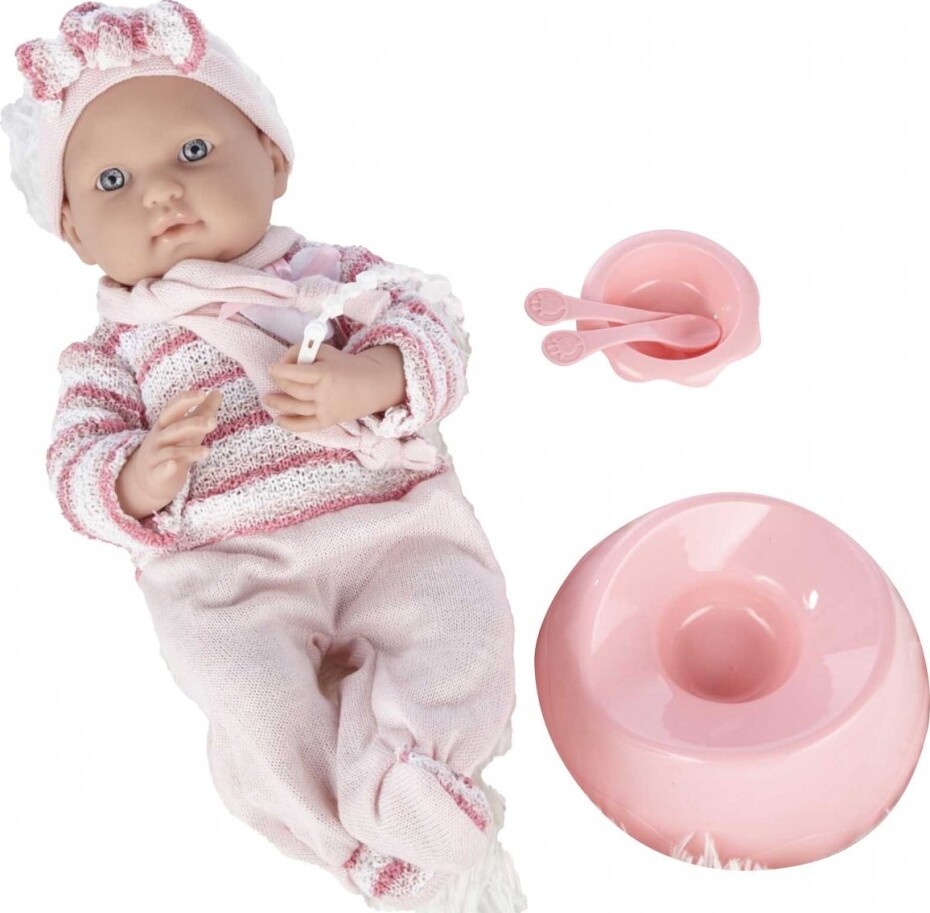 Miminko v overalu růžové 40 cm - main (0)