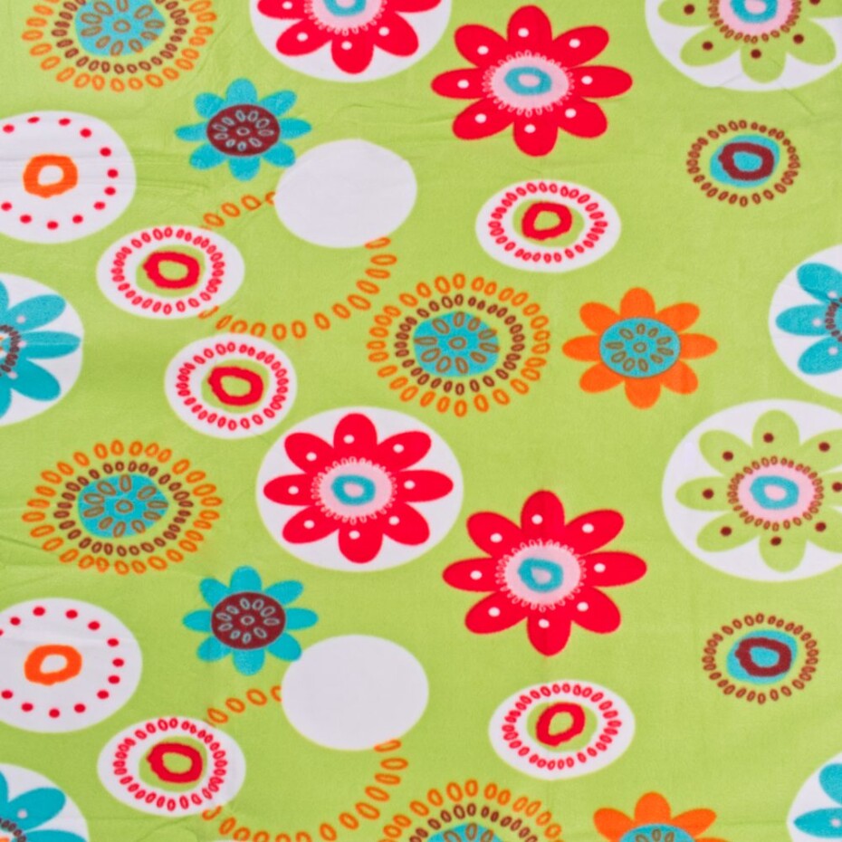 Sportago Flowers pikniková deka 180x180 cm - main (7)