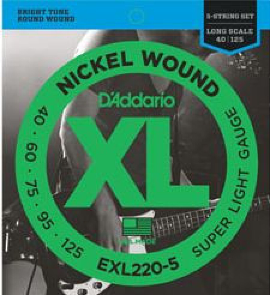 D'Addario EXL220-5 Super Light - .040 - .125 - main (0)