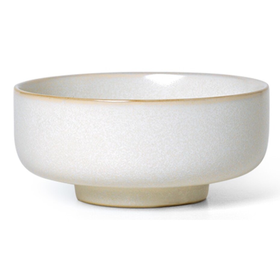 Jídelní miska SEKKI 12 cm, krémová, kamenina, ferm LIVING - main (0)
