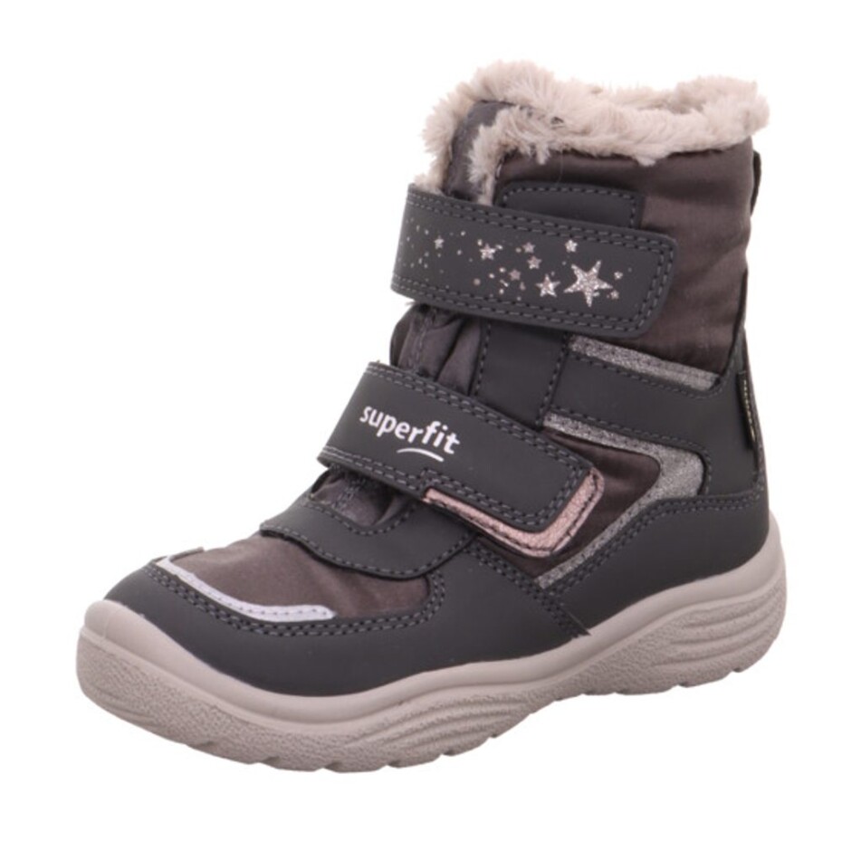 dívčí zimní boty CRYSTAL GTX, Superfit, 1-009098-2000, šedá - 34 - main (0)