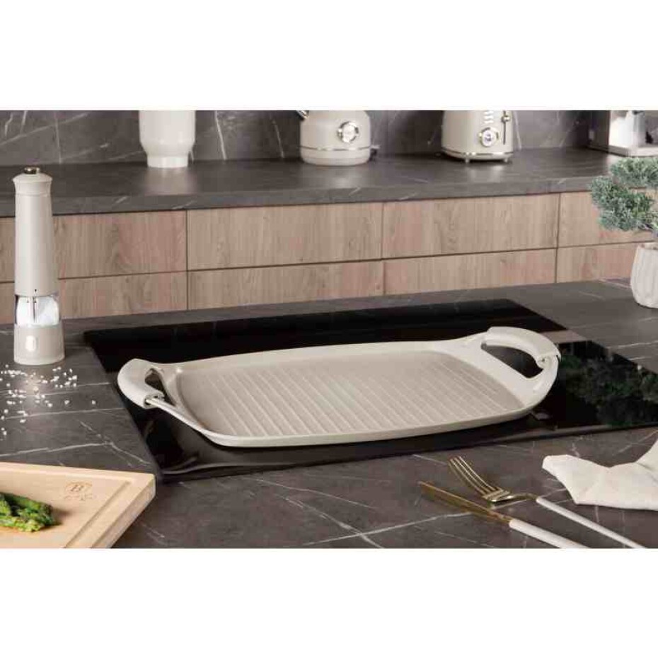 BERLINGERHAUS Grilovací deska s titanovým povrchem 47 cm Sahara Collection BH-8077 - main (3)