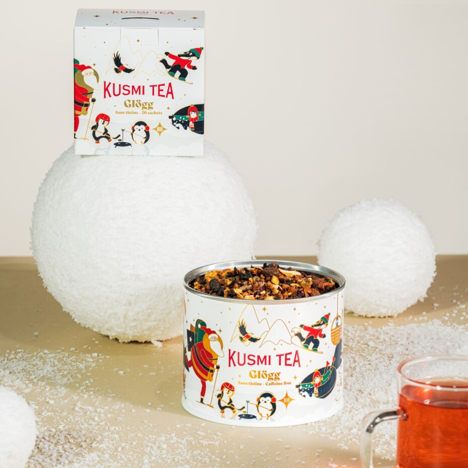 Ovocný čaj GLOGG 2024, 20 mušelínových sáčků, Kusmi Tea - main (2)