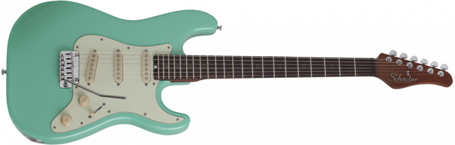 Schecter Nick Johnston Traditional Atomic Green - main (0)