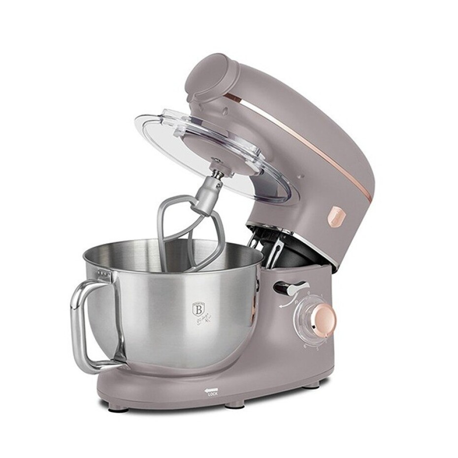 BERLINGERHAUS Kuchyňský robot s mlýnkem a mixérem 1500 W Taupe Collection BH-9530 - main (0)