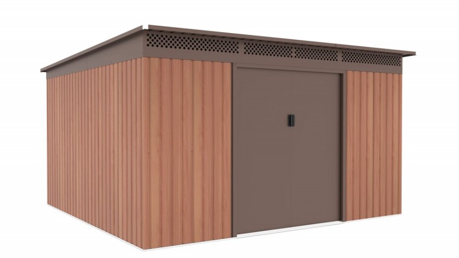 G21 Zahradní domek G21 GRAH 1132 - 340 x 333 cm, hnědý G21-6390098 - main (0)
