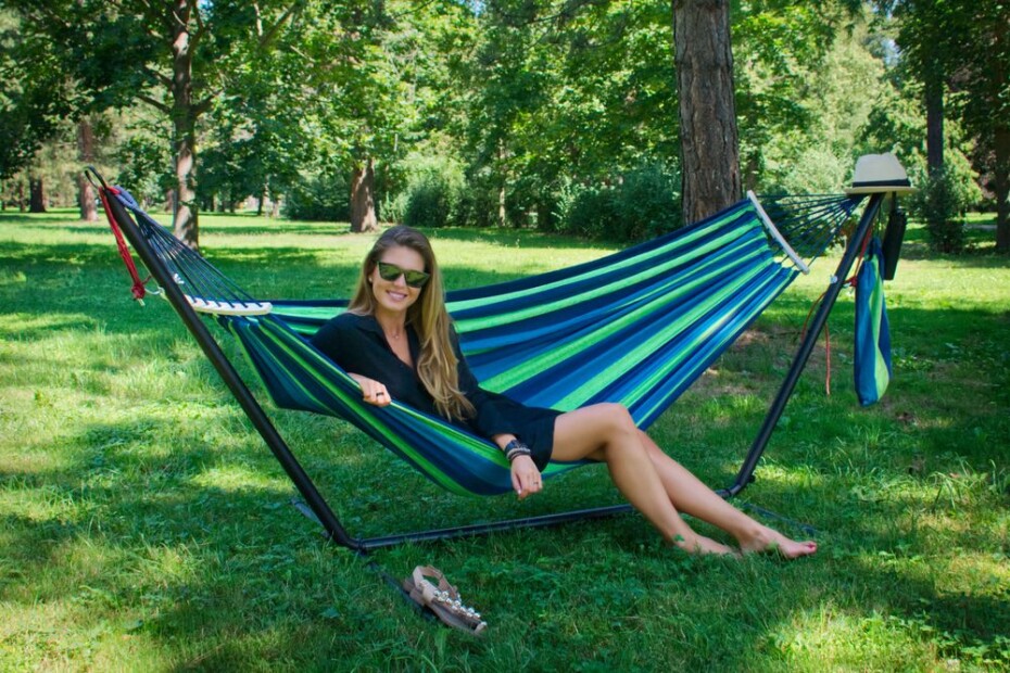 Sportago Amazonia houpací síť 200x150cm, pro dvě osoby - main (0)