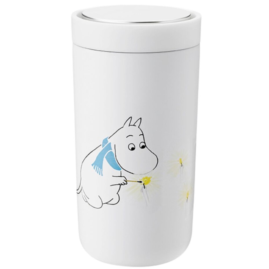 Termohrnek TO GO CLICK MOOMIN 200 ml, sněhová, Stelton - main (0)