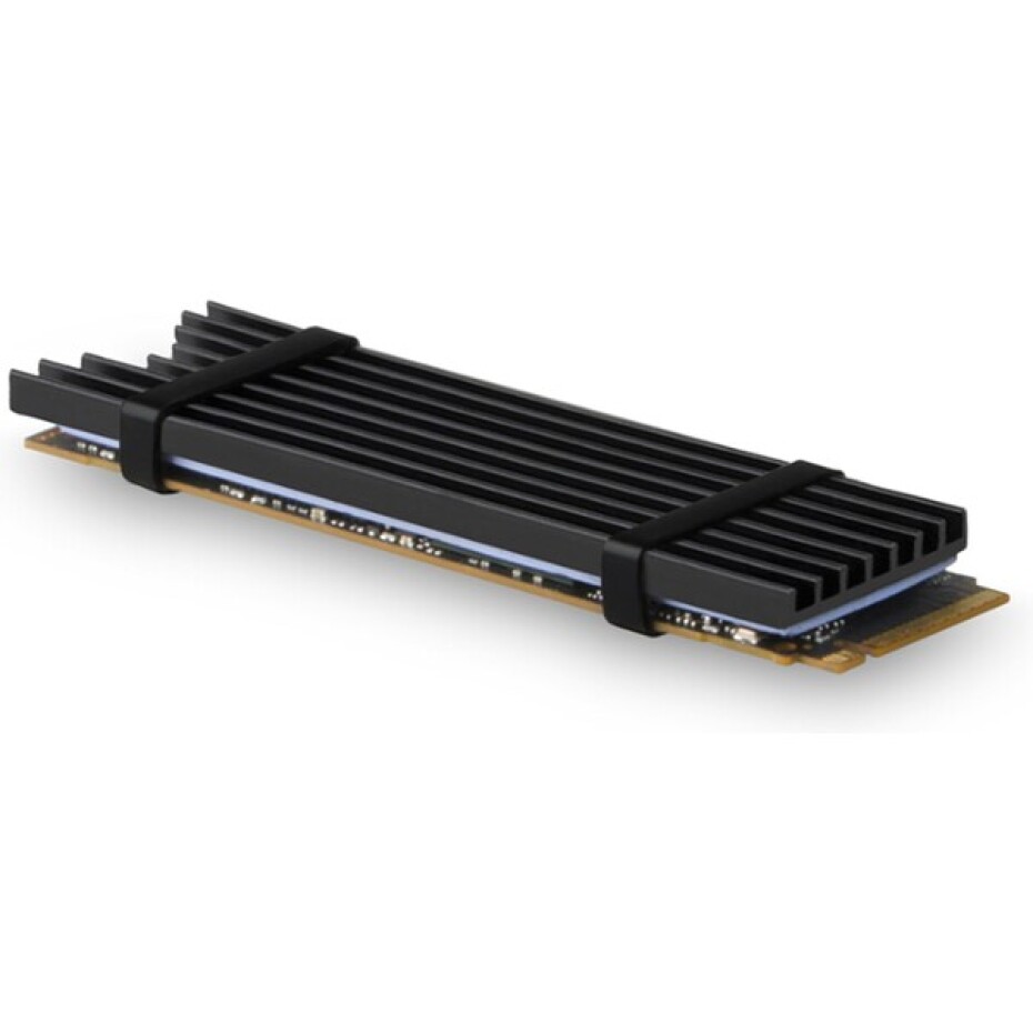 AXAGON CLRM2L3 hliníkový pasivní chladič pro M.2 2280 SSD výška 3 mm - main (0)