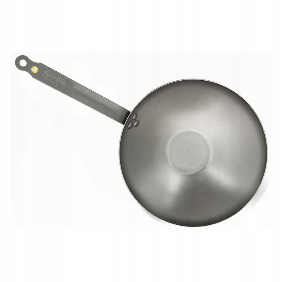 Wok MINERAL B 28 cm, s plochým dnem, železo, de Buyer - main (3)