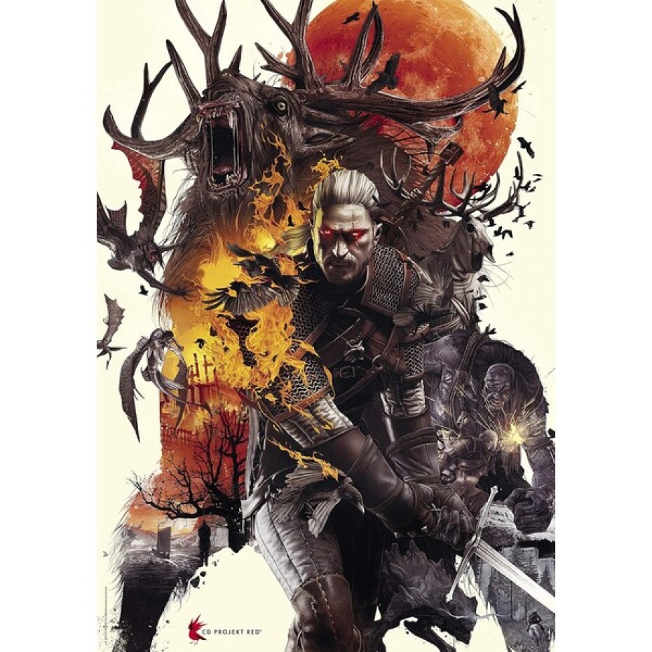 Gaming Puzzle The Witcher: Monsters (1000) - main (3)
