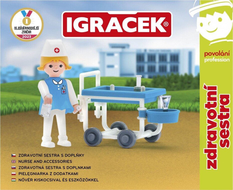 Igráček Zdravotní sestra - figurka s příslušenstvím - main (0)