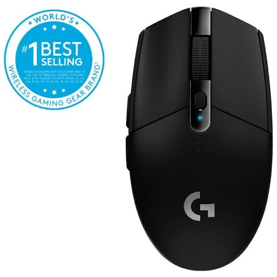 Logitech G305 Lightspeed Wireless herní myš černá - main (1)