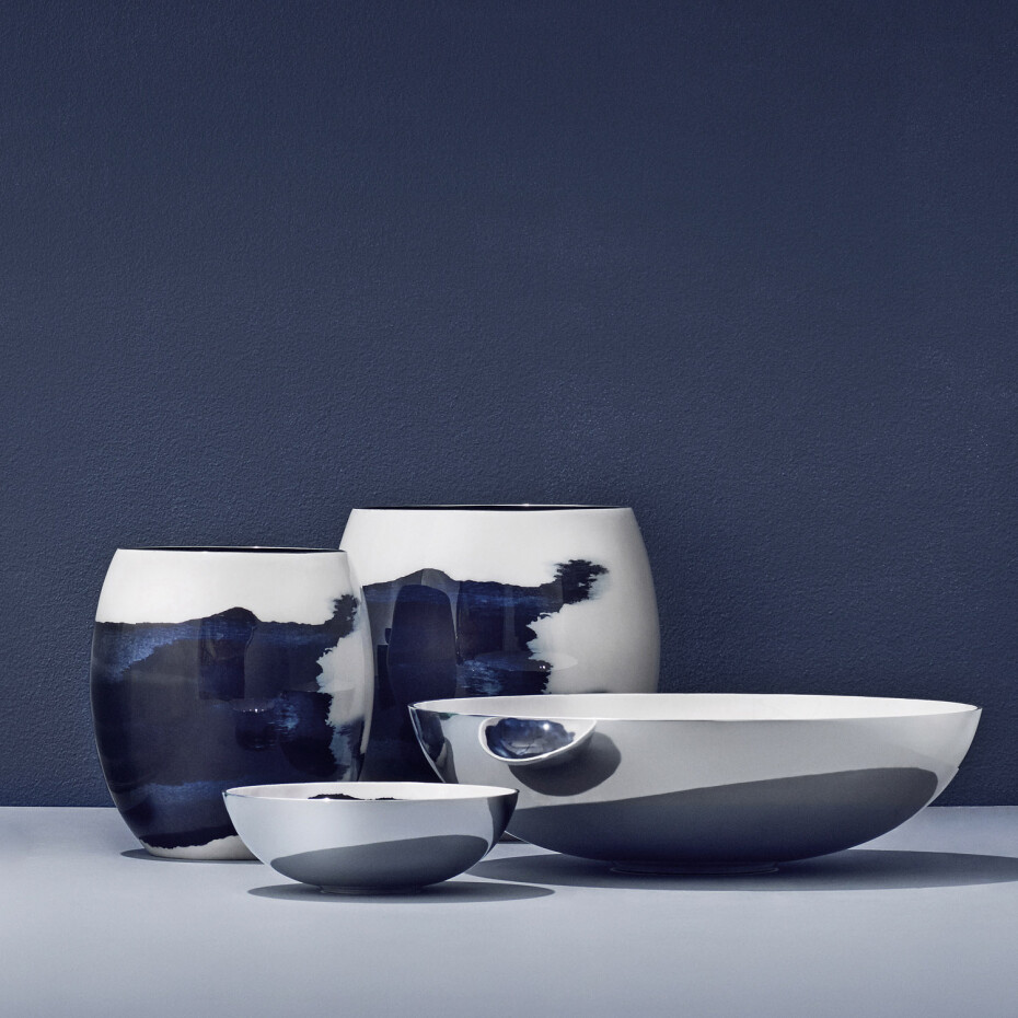 Servírovací mísa STOCKHOLM AQUATIC 20 cm, stříbrná, hliník, Stelton - main (2)