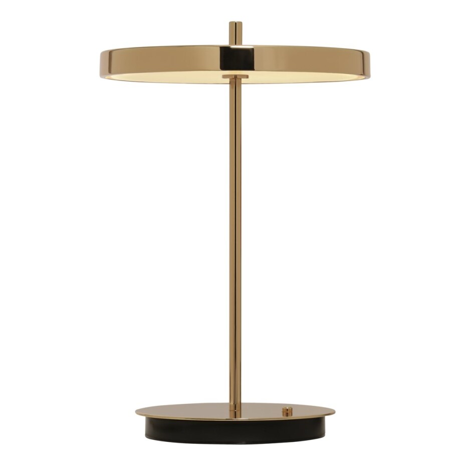 Přenosná stolní lampa ASTERIA MOVE 31 cm, zlatá, hliník, Umage - main (5)