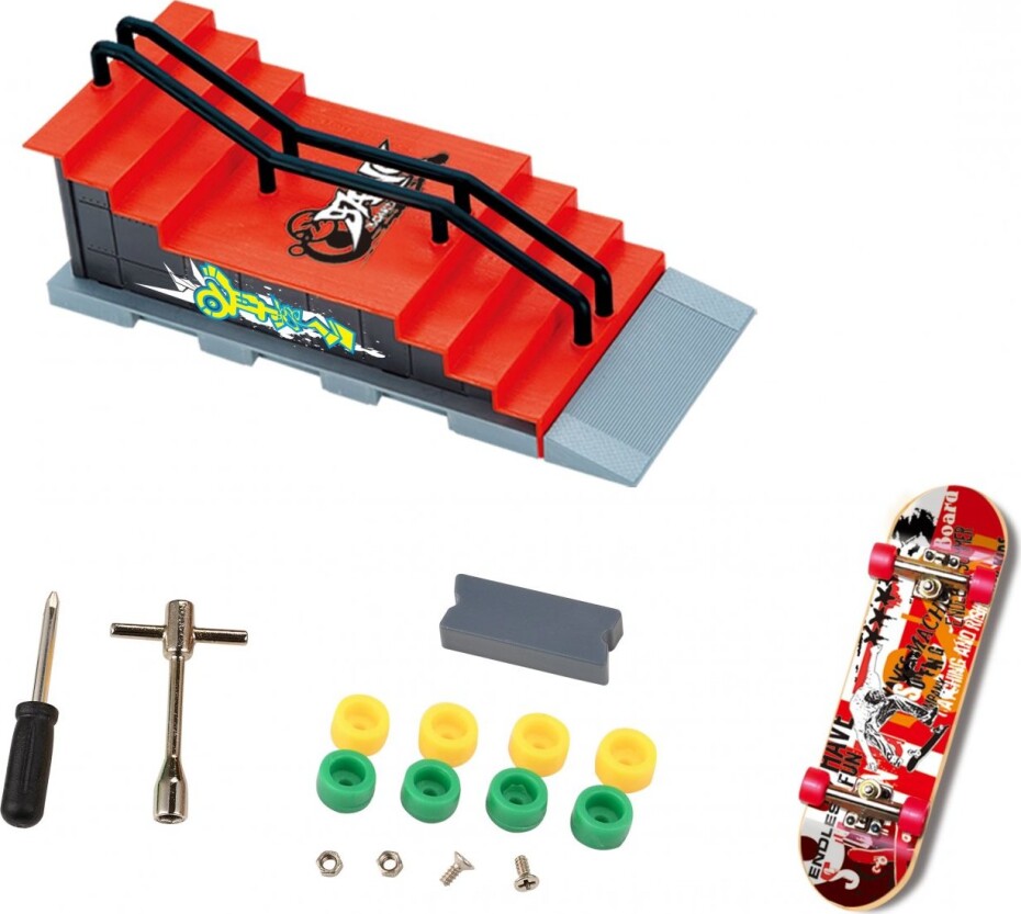 Fingerboard sada se schody 23,5x10x9,5 cm - main (0)