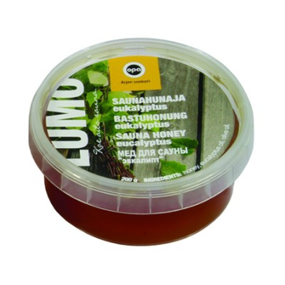 OPA LUMO saunový peelingový med - eucalyptus 200 g - main (0)