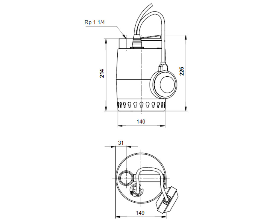 Grundfos UNILIFT KP 150 A1 011H1800 - main (2)