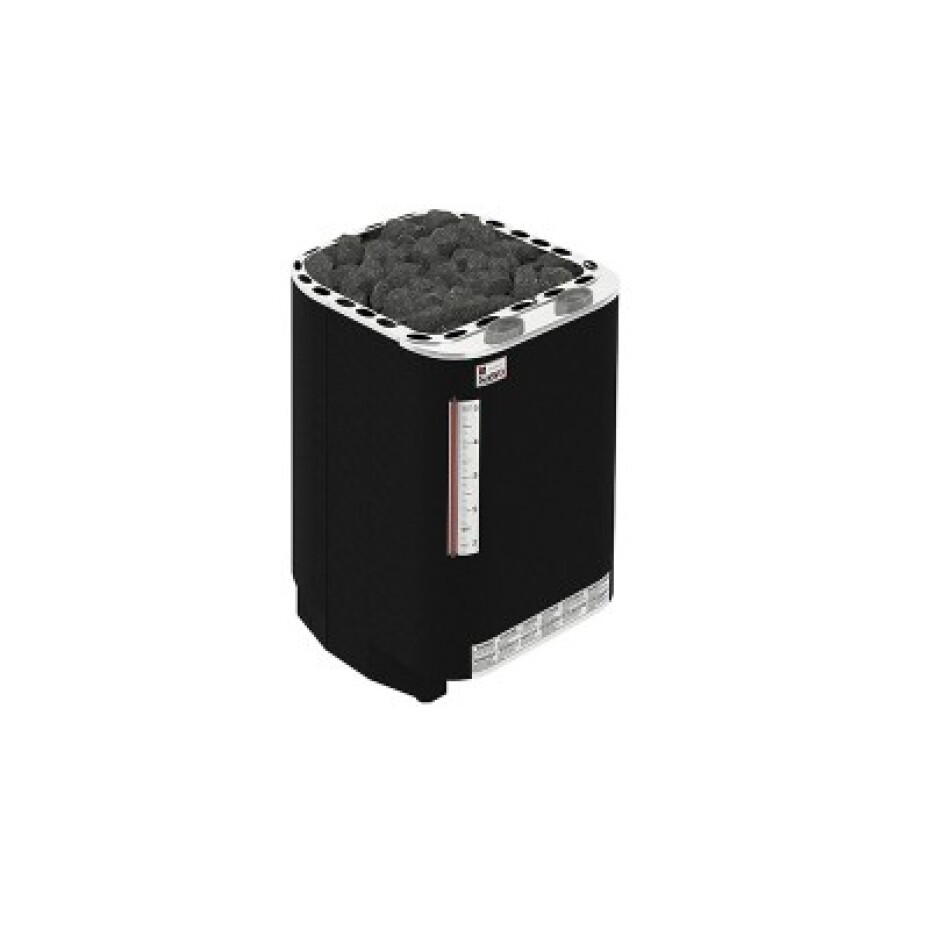 Sawo sunová kamna elektrická Scandia Combi 6,0Kw NS PREMIUM FIBER COATED black - main (0)