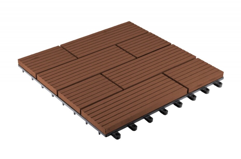 G21 WPC dlaždice G21 Samoa Třešeň 2,3 x 30 x 30 cm G21-63910012 - main (0)