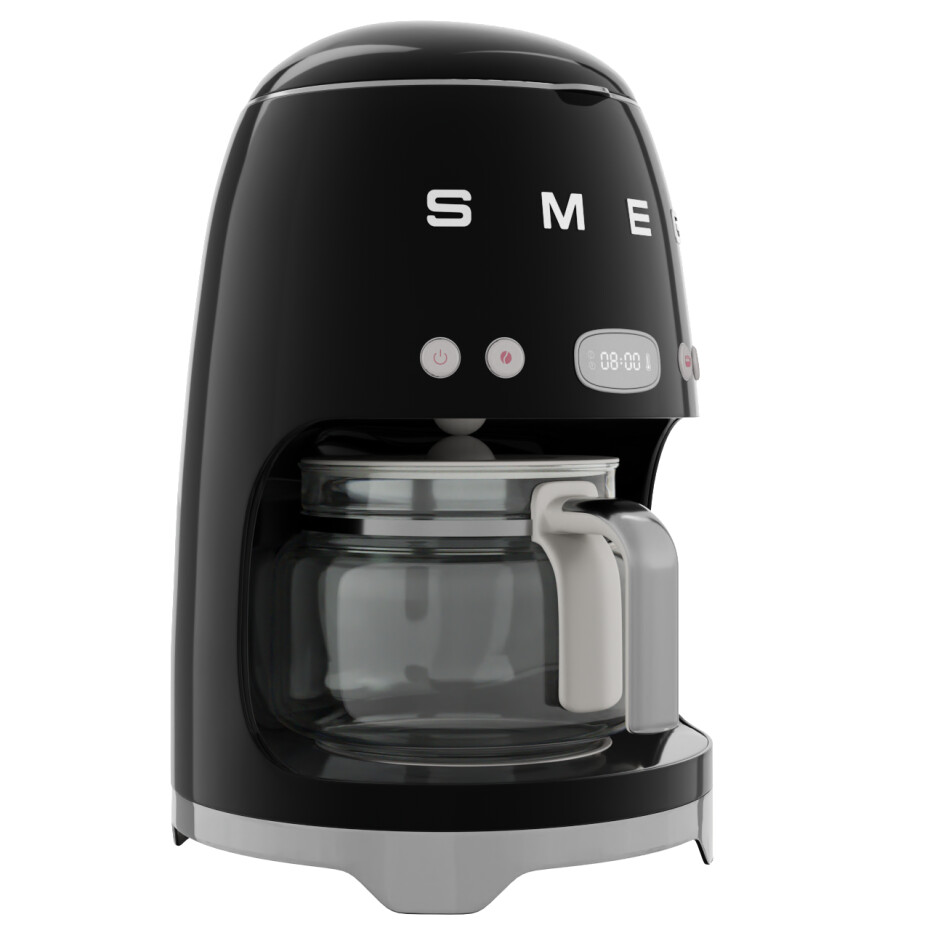 Kávovar na překapávanou kávu DCF02BLEU, černá, SMEG - main (5)