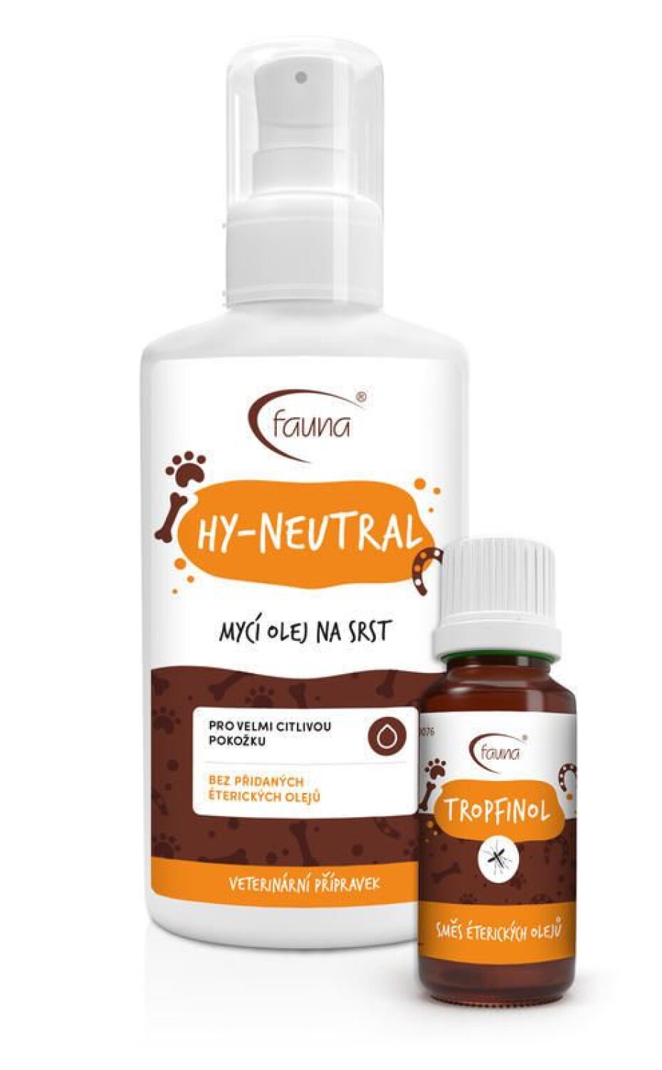 Aromafauna Mycí olej na srst HY-Neutral + Směs éterických olejů Tropfinol - main (0)
