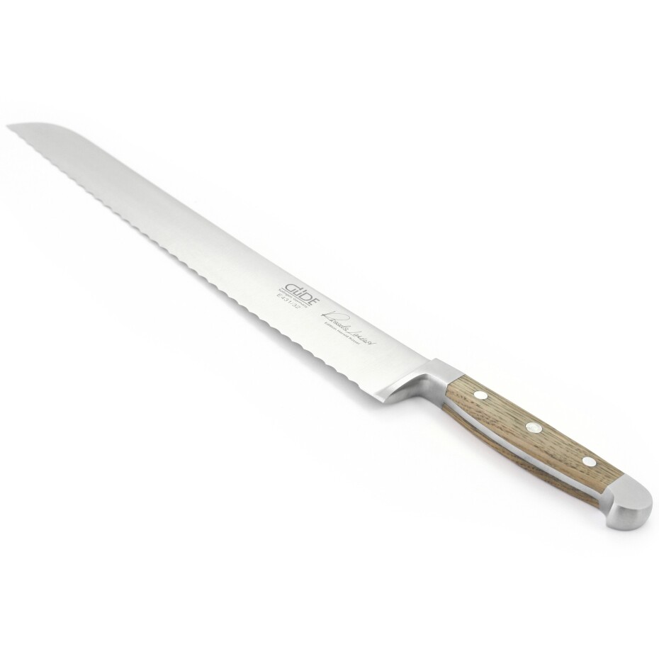 Güde Solingen Nůž na chleba ALPHA OAK 32 cm, hnědá, Güde - main (9)