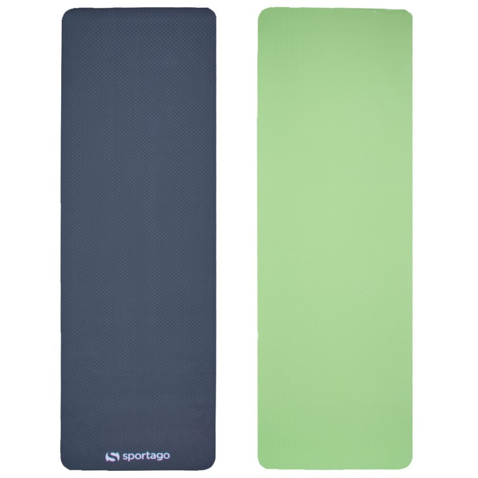 Podložka na cvičení Sportago TPE Yoga dvouvrstvá 173x61x0,6 cm Zelená - main (5)