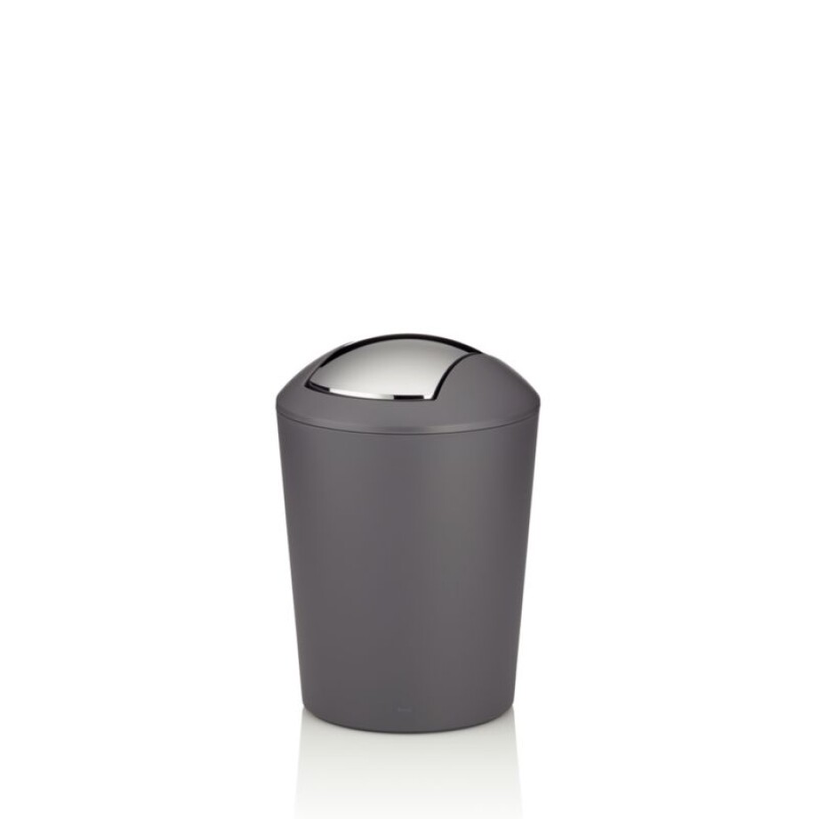 KELA Koš kosmetický MARTA 1,7 l šedý KL-22272 - main (0)