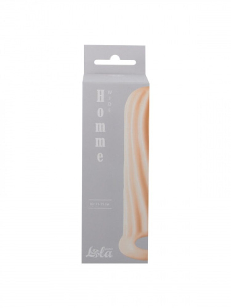Lola Games Homme Wide Flesh 11-15 cm návlek pro zvětšení penisu - main (2)