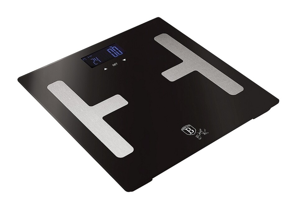 BERLINGERHAUS Osobní váha Smart s tělesnou analýzou 150 kg Royal Black Collection BH-9102 - main (0)