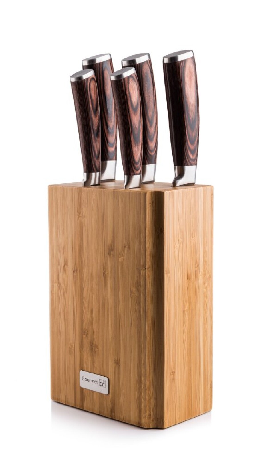 G21 Sada nožů G21 Gourmet Nature 5 ks + bambusový blok G21-6002218 - main (0)