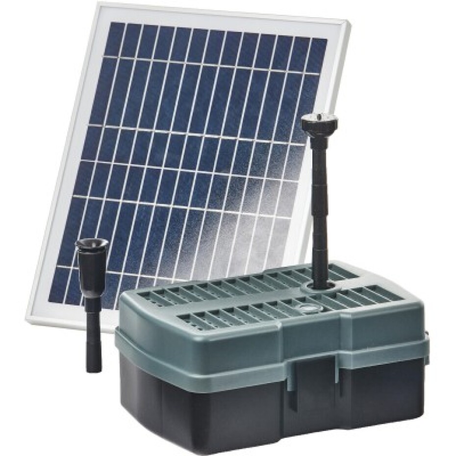 Heissner solární podvodní filtrace do 1 m³, UV 5W, čerpadlo 600 l/h SFU600UV-00 - main (0)