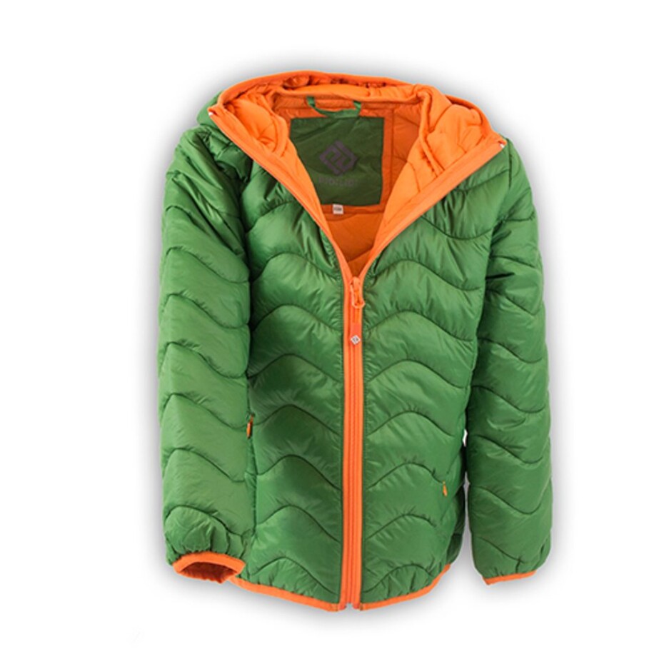 bunda extra lehká nylonová, Pidilidi, PD1087-19, khaki - 110 | 5let - main (2)