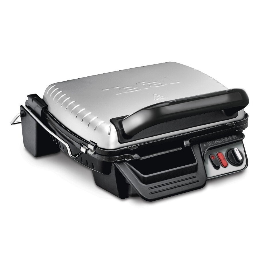 Elektrický kontaktní gril ULTRACOMPACT 600 COMFORT GC306012 2000 W, stříbrná, Tefal - main (0)