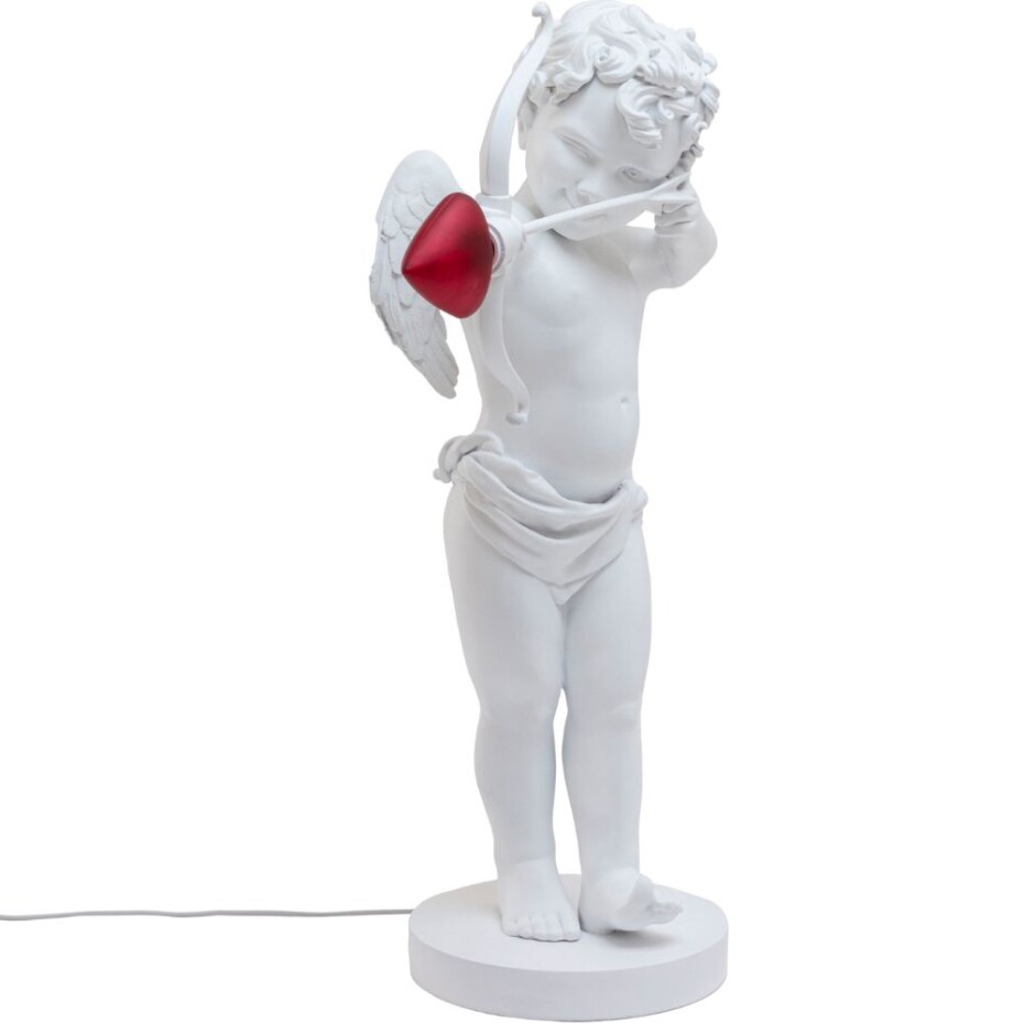 Stolní lampa CUPID 63 cm, bílá, pryskyřice, Seletti - main (3)